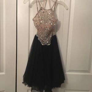Homecoming court dress